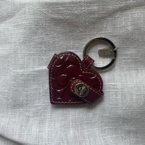 Coach keychain locket